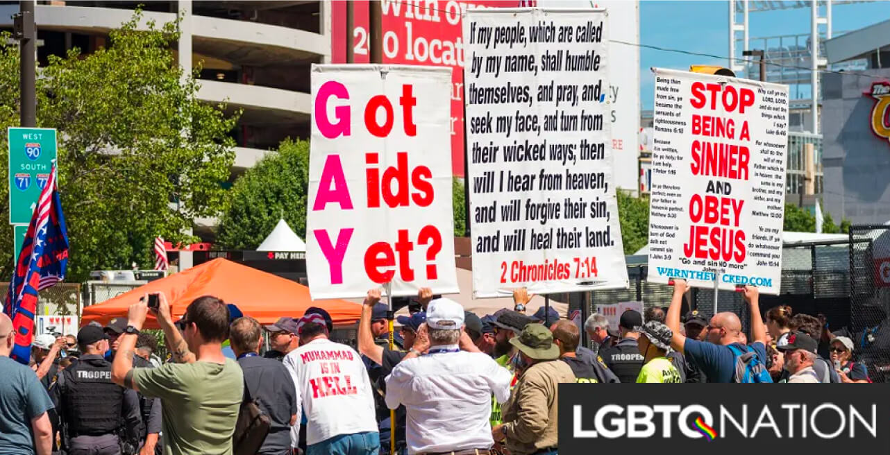 The number of anti-LGBTQ  hate groups grew 43% in 2019