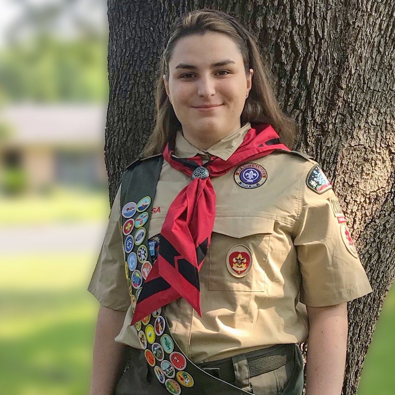 Meet the trans teen becoming one of the first female Eagle Scouts