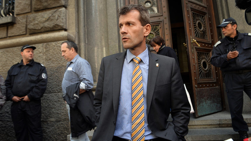 Bulgarian presidential candidate charged after attacking LGBT+ centre