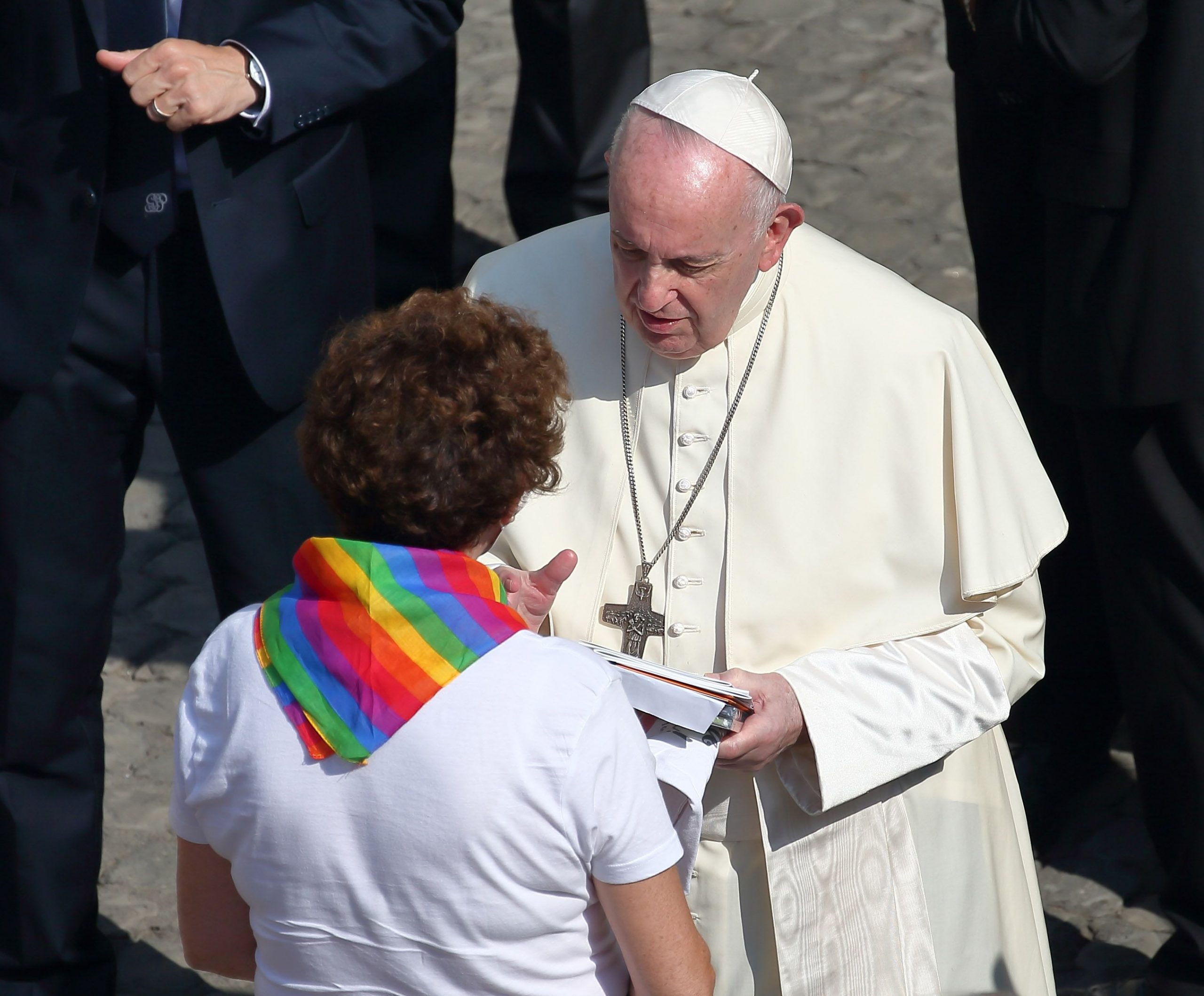 Pope Francis calls on parents to ‘never condemn’ gay children
