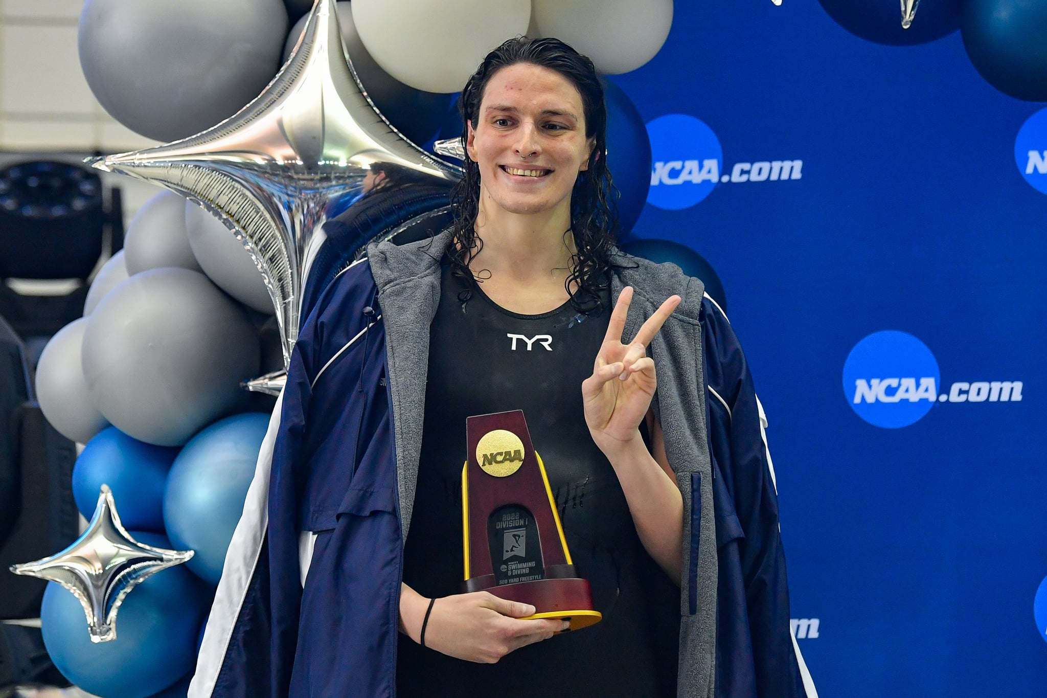 Lia Thomas becomes first known transgender athlete to win NCAA swimming title